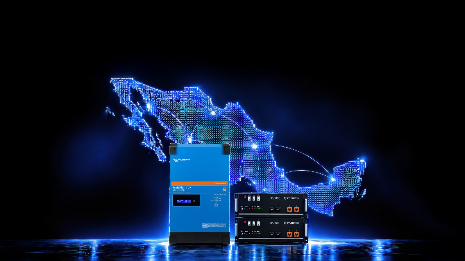 Sistema de respaldo Victron y Pylontech